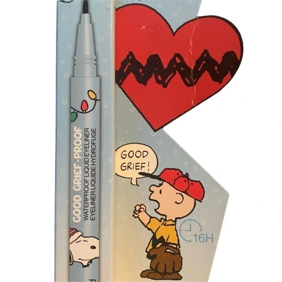 WET N WILD Peanuts Good Grief-Proof Waterproof 16 Hour Liquid Eyeliner NWT NIP - Picture 1 of 9